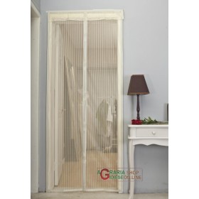 ZANZARIERA A STRISCE MAGNETICA 2 BANDELLE BIANCA CM. 140x245h. RIDUCIBILE ZANZARIERA A STRISCE MAGNETICA 2 BANDELLE BIANCA CM. 140x245h. RIDUCIBILE