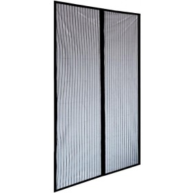 ZANZARIERA A STRISCE MAGNETICA 2 BANDELLE GRIGIO CM. 140x245h. RIDUCIBILE ZANZARIERA A STRISCE MAGNETICA 2 BANDELLE GRIGIO CM. 140x245h. RIDUCIBILE