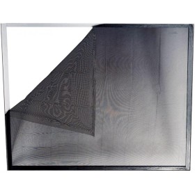 ZANZARIERA ADESIVA CON FISSAGGIO A STRAPPO IRS CM. 150x300 PER PORTA NERO ZANZARIERA ADESIVA CON FISSAGGIO A STRAPPO IRS CM. 150x300 PER