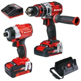 Einhell Set utensili trapano e avvitatore ad impulsi batteria 18V 2ah 4ah 18V Twinpack BL Einhell Set utensili trapano e avvitatore ad impulsi batteria 18V 2ah 4ah 18V Twinpack BL