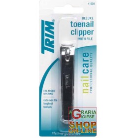 TRIM TAGLIAUNGHIE PER PIEDI PROFESSIONALE DELUXE NV T02 TRIM TAGLIAUNGHIE PER PIEDI PROFESSIONALE DELUXE NV T02