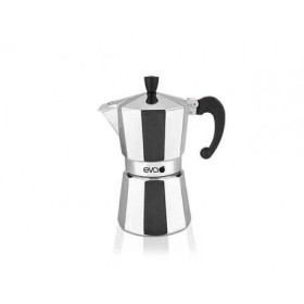 Macchina del caffè caffettiera moka eva in alluminio 170G 1 Tazza Macchina del caffè caffettiera moka eva in alluminio 170G 1 Tazza