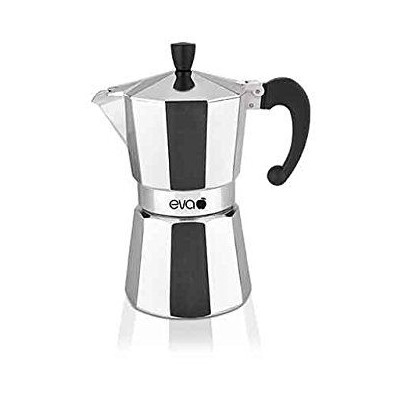 Macchina del caffè caffettiera moka eva in alluminio 230G 2