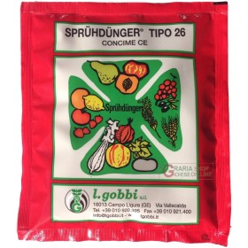 GOBBI SPRUHDUNGER TIPO 5 CONCIME FOGLIARE N.P.K. 18.12.26 GR. 100 GOBBI SPRUHDUNGER TIPO 5 CONCIME FOGLIARE N.P.K. 18.12.26 GR.