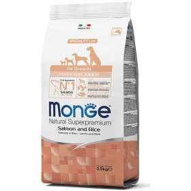 MONGE MANGIME PER CANI CROCCHETTE ALL BREEDS PUPPY CON SALMONE E RISO KG. 12 MONGE MANGIME PER CANI CROCCHETTE ALL BREEDS PUPPY CON SALMONE