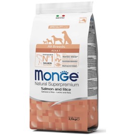 MONGE MANGIME PER CANI CROCCHETTE ALL BREEDS ADULT CON SALMONE E RISO KG. 12 MONGE MANGIME PER CANI CROCCHETTE ALL BREEDS ADULT CON SALMONE