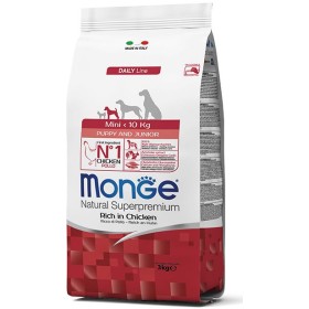 MONGE MANGIME PER CANI CROCCHETTE MINI PUPPY CON POLLO KG. 3 MONGE MANGIME PER CANI CROCCHETTE MINI PUPPY CON POLLO KG. 3