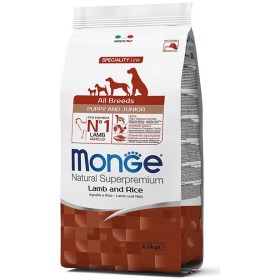 MONGE MANGIME PER CANI CROCCHETTE ALL BREEDS PUPPY CON AGNELLO E RISO KG. 2,5 MONGE MANGIME PER CANI CROCCHETTE ALL BREEDS PUPPY CON AGNELLO E RISO KG. 2,5