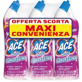 ACE WC GEL CON CANDEGGINA FRESCO PROFUMO 700 ML x 3 PZ ACE WC GEL CON CANDEGGINA FRESCO PROFUMO 700 ML PEZZI 3