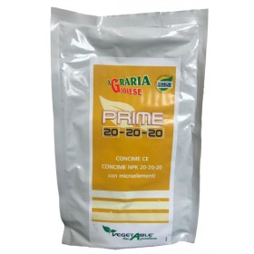 VEGETABLE PRIME CONCIME FOGLIARE CON MICROELEMENTI NPK 20.20.20 KG. 1,5 VEGETABLE PRIME CONCIME FOGLIARE CON MICROELEMENTI NPK 20.20.20 KG. 1,5