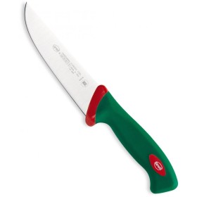 SANELLI PREMANA COLTELLO FRANCESE MANICO VERDE E ROSSO CM. 16 SANELLI PREMANA COLTELLO FRANCESE MANICO VERDE E ROSSO CM. 16