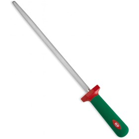 SANELLI PREMANA PROFESSIONAL ACCIAINO IN ACCIAIO INOSSIDABILE CON MANICO VERDE/ROSSO CM. 30 SANELLI PREMANA PROFESSIONAL ACCIAINO IN ACCIAIO INOSSIDABILE