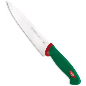 SANELLI PREMANA COLTELLO DA CUCINA MANICO VERDE E ROSSO CM. 20 SANELLI PREMANA COLTELLO DA CUCINA MANICO VERDE E ROSSO CM. 20