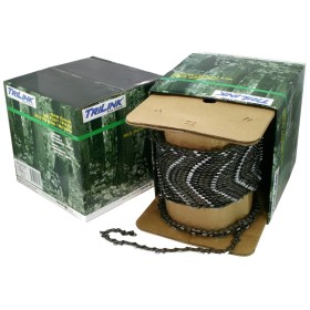 ROTOLO DI CATENA PER MOTOSEGA PASSO 3/8LP PROFILO QUADRO con antirimbalzo MM. 1,1 PER MOTOSEGHE STHIL ROTOLO DI CATENA PER MOTOSEGA PASSO 3/8LP PROFILO QUADRO con