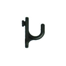 GANCIO PLASTICA PER PANNELLI FORATI FIG.6 CURVO GANCIO PLASTICA PER PANNELLI FORATI FIG.6 CURVO