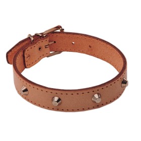 COLLARE PER CANI EUROCUOIO BORCHIATO MM. 40x650 COLLARE PER CANI EUROCUOIO BORCHIATO MM. 40x650