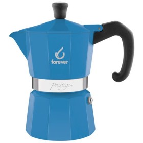 FOREVER Macchina del caffè caffettiera Prestige La Azzurra 1 tazza FOREVER Macchina del caffè caffettiera Prestige La Azzurra 1