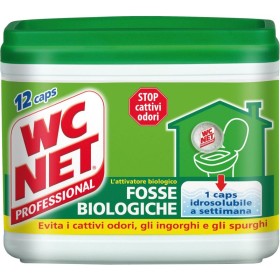 WC NET FOSSE BIOLOGICHE 12 BUSTINE MONODOSE PER PER CATTIVI ODORI WC NET FOSSE BIOLOGICHE 12 BUSTINE MONODOSE PER PER CATTIVI ODORI