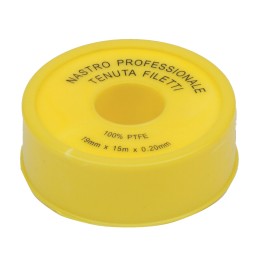 TEFLON PROFESSIONALE IN ROTOLI DA MM. 19x15ML. TEFLON PROFESSIONALE IN ROTOLI DA MM. 19x15ML.
