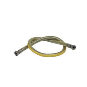 TUBO PER GAS INOX ATTACCO 1/2 POLL F/F EN14800 CM. 200 TUBO FLESSIBILE GAS UNI14800 CM. 200 F/F 1/2 POLL.