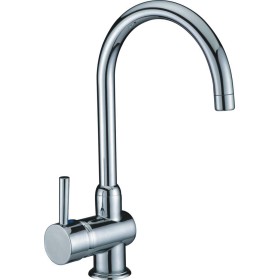 MISCELATORE SERIE GEMINI MISCELATORE LAVELLO CANNA ALTA IN OTTONE CROMATO MISCELATORE SERIE GEMINI MISCELATORE LAVELLO CANNA ALTA IN