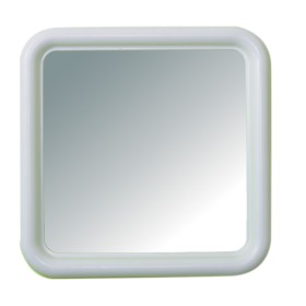 SPECCHIO ART. 328 MOD. SILVIA BIANCO CM. 50x50 SPECCHIO ART. 328 MOD. SILVIA BIANCO CM. 50x50