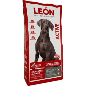 LEON DOG MANGIME PER CANI CROCCHETTE ACTIVE KG. 4 LEON DOG MANGIME PER CANI CROCCHETTE ACTIVE KG. 4