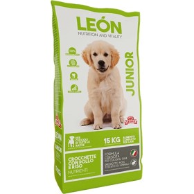 LEON DOG MANGIME PER CANI CROCCHETTE JUNIOR KG. 15 LEON DOG MANGIME PER CANI CROCCHETTE JUNIOR KG. 15