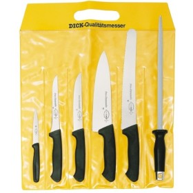 DICK SET COLTELLI DA MACELLAIO PEZZI 6 PRO DYNAMIC PROFESSIONALE MADE IN GERMANY COD. 851000 DICK SET COLTELLI DA MACELLAIO PEZZI 6 PRO DYNAMIC