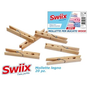 MAX MOLLETTE PER BUCATO IN LEGNO PZ. 20 MAX MOLLETTE PER BUCATO IN LEGNO PZ. 20