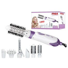 MAX SPAZZOLA RICCIA CAPELLI NINFEA 6 FUNZIONI IN 1 WATT. 1000 MAX SPAZZOLA RICCIA CAPELLI NINFEA 6 FUNZIONI IN 1 WATT. 1000