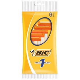 BIC RASOIO CON 1 LAMA USA E GETTA PZ. 6 BIC RASOIO CON 1 LAMA USA E GETTA PZ. 6