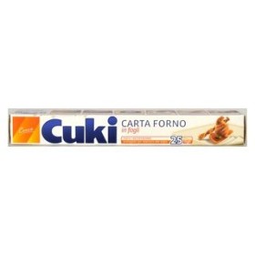 CUKI CARTA FORNO IN FOGLI 25 FOGLI CM 33x38 CUKI CARTA FORNO IN FOGLI 25 FOGLI CM 33x38