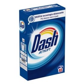 DASH DETERSIVO BUCATO LAVATRICE IN POLVERE ACTILIFT REGOLARE FUSTONE 79 LAVAGGI 5135 GRAMMI DASH DETERSIVO BUCATO LAVATRICE IN POLVERE ACTILIFT REGOLARE