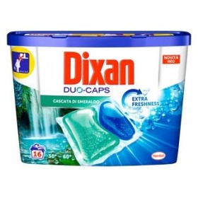 DIXAN DUO-CAPS CASCATA DI SMERALDO PZ. 16 DIXAN DUO-CAPS CASCATA DI SMERALDO PZ. 16