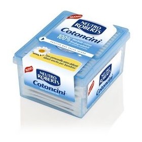 NEUTRO ROBERTS COTONCINI NETTAORECCHIE 260 PEZZI COTTON FIOC NEUTRO ROBERTS COTONCINI NETTAORECCHIE 260 PEZZI COTTON FIOC