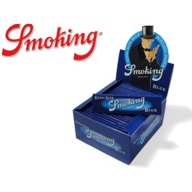 Smoking Blu King Size Cartine Lunghe Scatola 50 pacchetti Smoking Blu King Size Cartine Lunghe Scatola 50 pacchetti