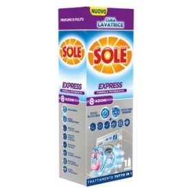 SOLE CURA LAVATRICE EXPRESS 8 AZIONI LIQUIDO 250 ML SOLE CURA LAVATRICE EXPRESS 8 AZIONI LIQUIDO 250 ML