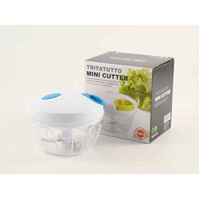 Tritatutto mini cutter manuale taglia sminuzza affetta frutta verdura Tritatutto mini cutter manuale taglia sminuzza affetta frutta