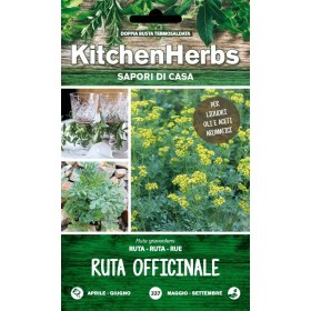 KITCHEN HERBS SEMI DI RUTA OFFICINALE KITCHEN HERBS SEMI DI RUTA OFFICINALE