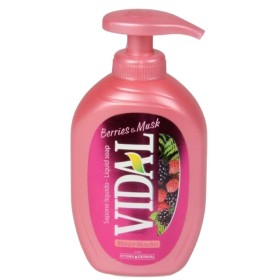 VIDAL SAPONE LIQUIDO MANI MORA & MUSCHI 300 ML. VIDAL SAPONE LIQUIDO MANI MORA & MUSCHI 300 ML.