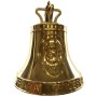 Campana in ottone commemorazione Papa Francesco dimensione mm.