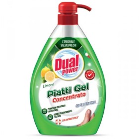 DUAL PIATTI GEL LIMONE CONCENTRATO IN DISPENCER ML 600 DUAL PIATTI GEL LIMONE CONCENTRATO IN DISPENCER ML 600