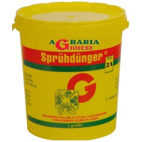 GOBBI SPRUHDUNGER TIPO 21 CONCIME FOGLIARE N.P.K. 21.19.18 KG. 10 GOBBI SPRUHDUNGER TIPO 21 CONCIME FOGLIARE N.P.K. 21.19.18 KG.