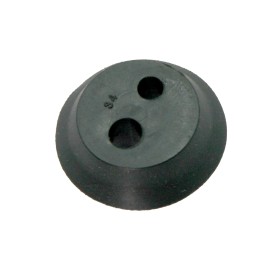Gommino a 2 fori per decespugliatori Kasei diam. 21,8 x 4,5 mm. Gommino a 2 fori per decespugliatori Kasei diam. 21,8 x 4,5 mm.