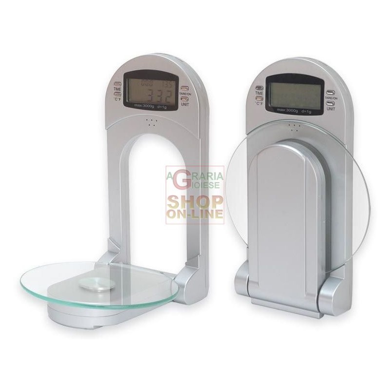 Scala Dell'acqua Digitale In Acciaio DW-400 ST Realizzato In Alluminio - Foto 4