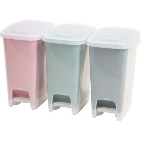 MAZZEI PATTUMIERA IN PLASTICA PER LA RACCOLTA DIFFERENZIATA CON PEDALE LT. 16 MAZZEI PATTUMIERA IN PLASTICA PER LA RACCOLTA DIFFERENZIATA CON