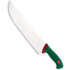 SANELLI PREMANA COLTELLO PER AFFETTARE CON MANICO VERDE E ROSSO CM. 33 SANELLI PREMANA COLTELLO PER AFFETTARE CON MANICO VERDE E ROSSO