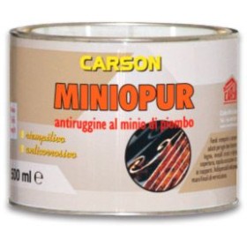 CARSON ANTIRUGGINE ARANCIO AL MINIO DI PIOMBO ML. 500 CARSON ANTIRUGGINE ARANCIO AL MINIO DI PIOMBO ML. 500
