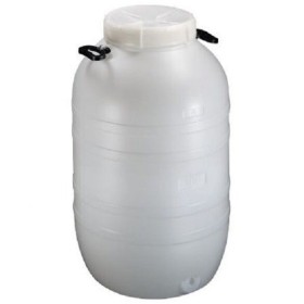 BOTTIGLIONE IN PLASTICA BOCCA LARGA BIANCO LT. 30 BOTTIGLIONE IN PLASTICA BOCCA LARGA BIANCO LT. 30